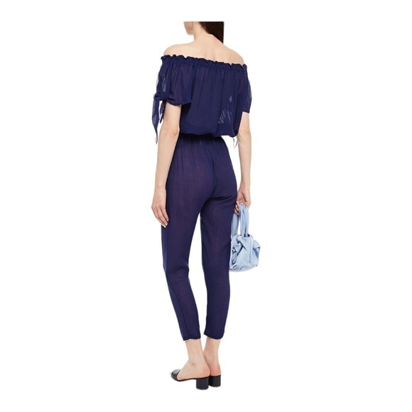 Eberjey Summer Of Love Silvy Off-The-Shoulder Top NWT - Picture 4 of 5